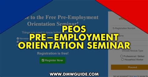 PEOS Online Certificate: Pre.